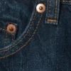 Rowe Super High Waisted Regular Straight Jeans – Compact Blue – Dunkelblau Rowe Super High Waisted Regular Straight Jeans – Compact Blue – Dunkelblau