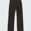 Rowe Super High Waisted Regular Straight Jeans – Echo Black – Schwarz Rowe Super High Waisted Regular Straight Jeans – Echo Black – Schwarz