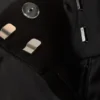 Satin-Hose mit niedrigem Bund und Reißverschluss am Saum – Schwarz Satin-Hose mit niedrigem Bund und Reißverschluss am Saum – Schwarz