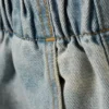 Saturn – Lose sitzende Denim-Shorts zum Hineinschlüpfen – Portblau – Hellblau Saturn – Lose sitzende Denim-Shorts zum Hineinschlüpfen – Portblau – Hellblau