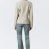 Schlanke Knopfjacke – Dusty Mole Schlanke Knopfjacke – Dusty Mole