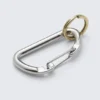 Schlüsselanhänger mit Clipverschluss – Silber/Gold Schlüsselanhänger mit Clipverschluss – Silber/Gold