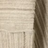 Schmal geschnittener Strickpullover mit U-Boot-Ausschnitt – Beige Schmal geschnittener Strickpullover mit U-Boot-Ausschnitt – Beige