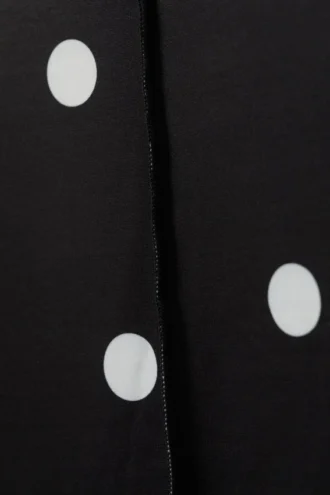 Schmal geschnittenes Langarmshirt – Schwarz