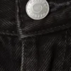 Schräg geschnittene, locker sitzende Barrel-Jeans mit niedriger Taille – Tuned Black Schräg geschnittene, locker sitzende Barrel-Jeans mit niedriger Taille – Tuned Black