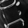 Schultertasche mit Nieten – Schwarz Schultertasche mit Nieten – Schwarz