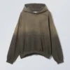 Schwerer Kapuzenpullover – Dunkelgrau Schwerer Kapuzenpullover – Dunkelgrau