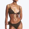 Scoop-Bikinihose – Dunkelbraun Scoop-Bikinihose – Dunkelbraun