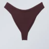 Scoop-Bikinihose – Dunkelbraun Scoop-Bikinihose – Dunkelbraun