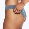 Scoop-Bikinihose – Staubiges Mittelblau Scoop-Bikinihose – Staubiges Mittelblau