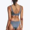 Scoop-Bikinihose – Staubiges Mittelblau Scoop-Bikinihose – Staubiges Mittelblau