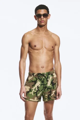 Shorts mit Print – Classic Camo