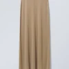 Signe Drapy Maxirock – Dunkelbeige Signe Drapy Maxirock – Dunkelbeige