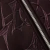 Simon Mit Print Scuba Zip Kapuzenpullover – Dunkelviolett