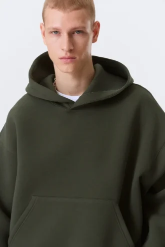 Simon Scuba Kapuzenpullover – Dunkelgrün