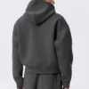 Simon Scuba-Kapuzenpullover mit Reißverschluss – Dunkelgrau meliert Simon Scuba-Kapuzenpullover mit Reißverschluss – Dunkelgrau meliert