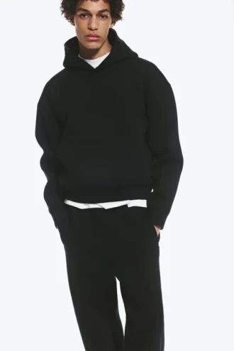 Simon Scuba Kapuzenpullover – Schwarz