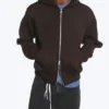 Simon Scuba Zip Kapuzenpullover – Dunkelbraun Simon Scuba Zip Kapuzenpullover – Dunkelbraun