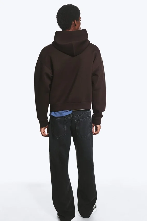 Simon Scuba Zip Kapuzenpullover – Dunkelbraun Simon Scuba Zip Kapuzenpullover – Dunkelbraun