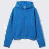 Simon Scuba Zip Kapuzenpullover – Hellblau Simon Scuba Zip Kapuzenpullover – Hellblau