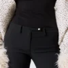 Skinny-Treggings mit niedriger Leibhöhe – Schwarz Skinny-Treggings mit niedriger Leibhöhe – Schwarz