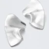 Skulpturale Ohrringe – Silber Skulpturale Ohrringe – Silber