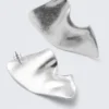 Skulpturale Ohrringe – Silber Skulpturale Ohrringe – Silber