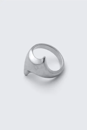 Skulpturaler Krallenring – Silber
