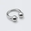 Skulpturaler offener Ring – Silber Skulpturaler offener Ring – Silber