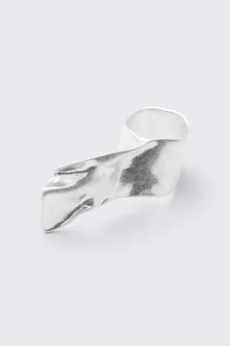 Skulpturaler Ring – Silber