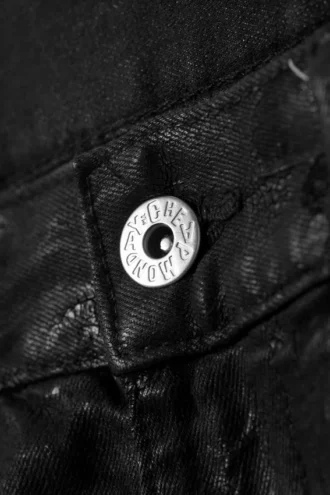 Sleeze Skinny Cracked Jeans – Schwarz | Cheap Monday Gb