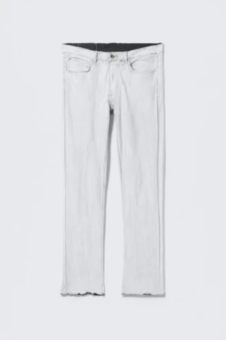 Sleeze Skinny Cracked Jeans – Weiß | Cheap Monday Gb