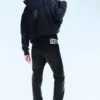 Sleeze Skinny-Jeans mit niedriger Taille – Extra Black Rinse | Cheap Monday Gb