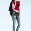 Sleezie Low Rise Skinny Jeans – Getönt, streifig, dunkelblau | Cheap Monday Gb Sleezie Low Rise Skinny Jeans – Getönt, streifig, dunkelblau | Cheap Monday Gb