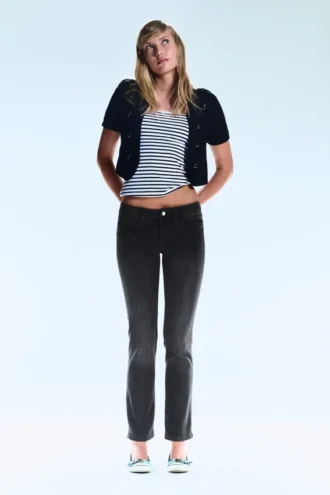 Sleezie Low Rise Skinny Jeans – Schwarz | Cheap Monday GB