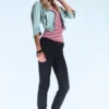 Sleezie Low Waist Skinny Straight Jeans – Extra Blue Rinse Sleezie Low Waist Skinny Straight Jeans – Extra Blue Rinse