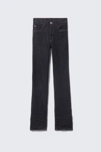 Sleezie Skinny-Jeans mit hoher Taille – Extra Blue Rinse