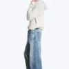 Solar Loose Wide Leg Unisex-Jeans – Blue Horses – Mittelblau Solar Loose Wide Leg Unisex-Jeans – Blue Horses – Mittelblau
