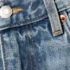 Solar Loose Wide Leg Unisex-Jeans – Blue Horses – Mittelblau Solar Loose Wide Leg Unisex-Jeans – Blue Horses – Mittelblau
