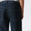 Solar Loose Wide Leg Unisex-Jeans – Blue Rinse – Dunkelblau Solar Loose Wide Leg Unisex-Jeans – Blue Rinse – Dunkelblau