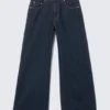 Solar Loose Wide Leg Unisex-Jeans – Blue Rinse – Dunkelblau Solar Loose Wide Leg Unisex-Jeans – Blue Rinse – Dunkelblau