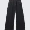 Solar Loose Wide Leg Unisex-Jeans – Emerald Rinse – Dunkelblau Solar Loose Wide Leg Unisex-Jeans – Emerald Rinse – Dunkelblau