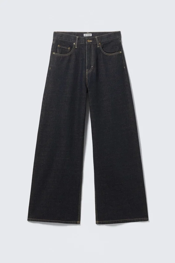 Solar Loose Wide Leg Unisex-Jeans – Emerald Rinse – Dunkelblau Solar Loose Wide Leg Unisex-Jeans – Emerald Rinse – Dunkelblau