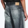Solar Loose Wide Leg Unisex-Jeans – Laser Board Blue – Mittelblau Solar Loose Wide Leg Unisex-Jeans – Laser Board Blue – Mittelblau