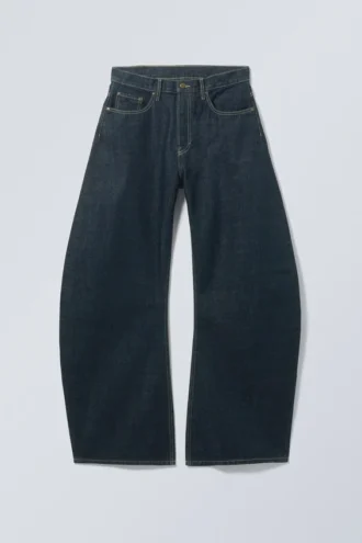 Solera Loose Barrel Jeans – Blau