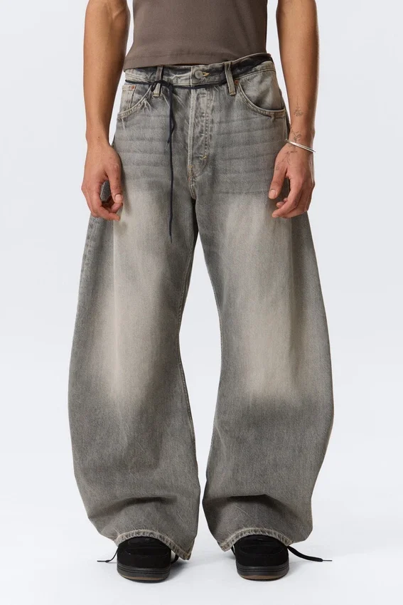 Solera Loose Barrel Jeans – Canyon Grey – Mittelgrau Solera Loose Barrel Jeans – Canyon Grey – Mittelgrau