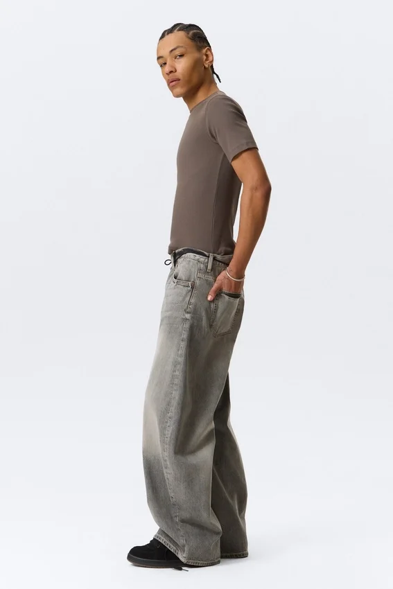 Solera Loose Barrel Jeans – Canyon Grey – Mittelgrau Solera Loose Barrel Jeans – Canyon Grey – Mittelgrau