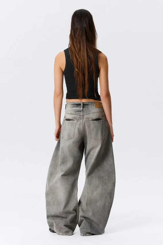 Solera Loose Barrel Jeans – Canyon Grey – Mittelgrau Solera Loose Barrel Jeans – Canyon Grey – Mittelgrau