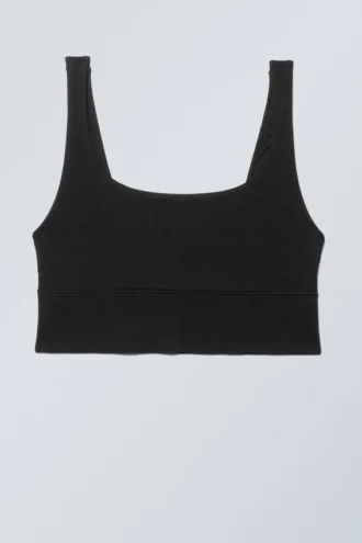 Soul Soft-BH mit U-Ausschnitt – Schwarz