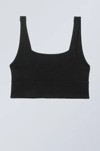 Soul Soft-BH mit U-Ausschnitt – Schwarz